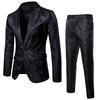 Men’s Suit Slim 2-Piece Suit  Business Wedding Party Jacket Coat & Pants