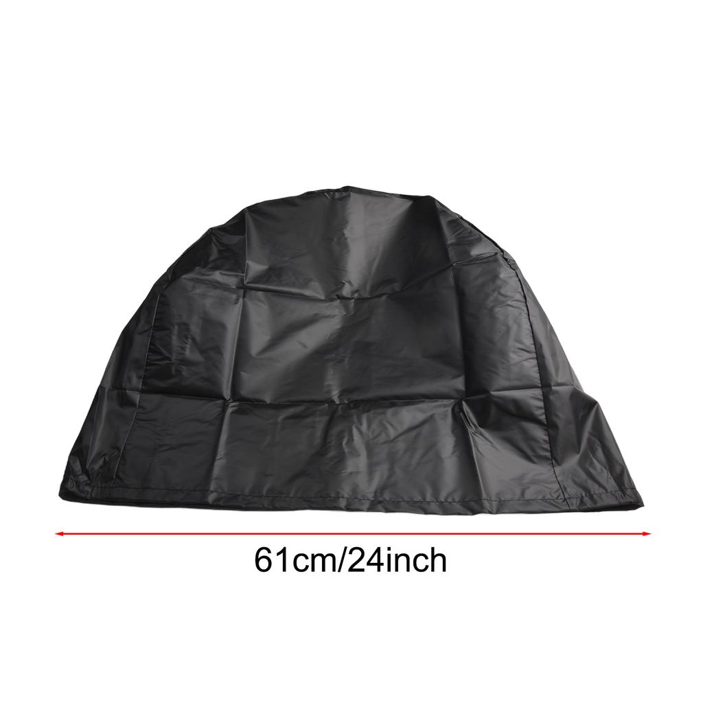 1 Pcs Round Foldable Industrial Electric Fan Cover Oxford Cloth Fan Cover Sun Protection Dust Cover Storage Bag