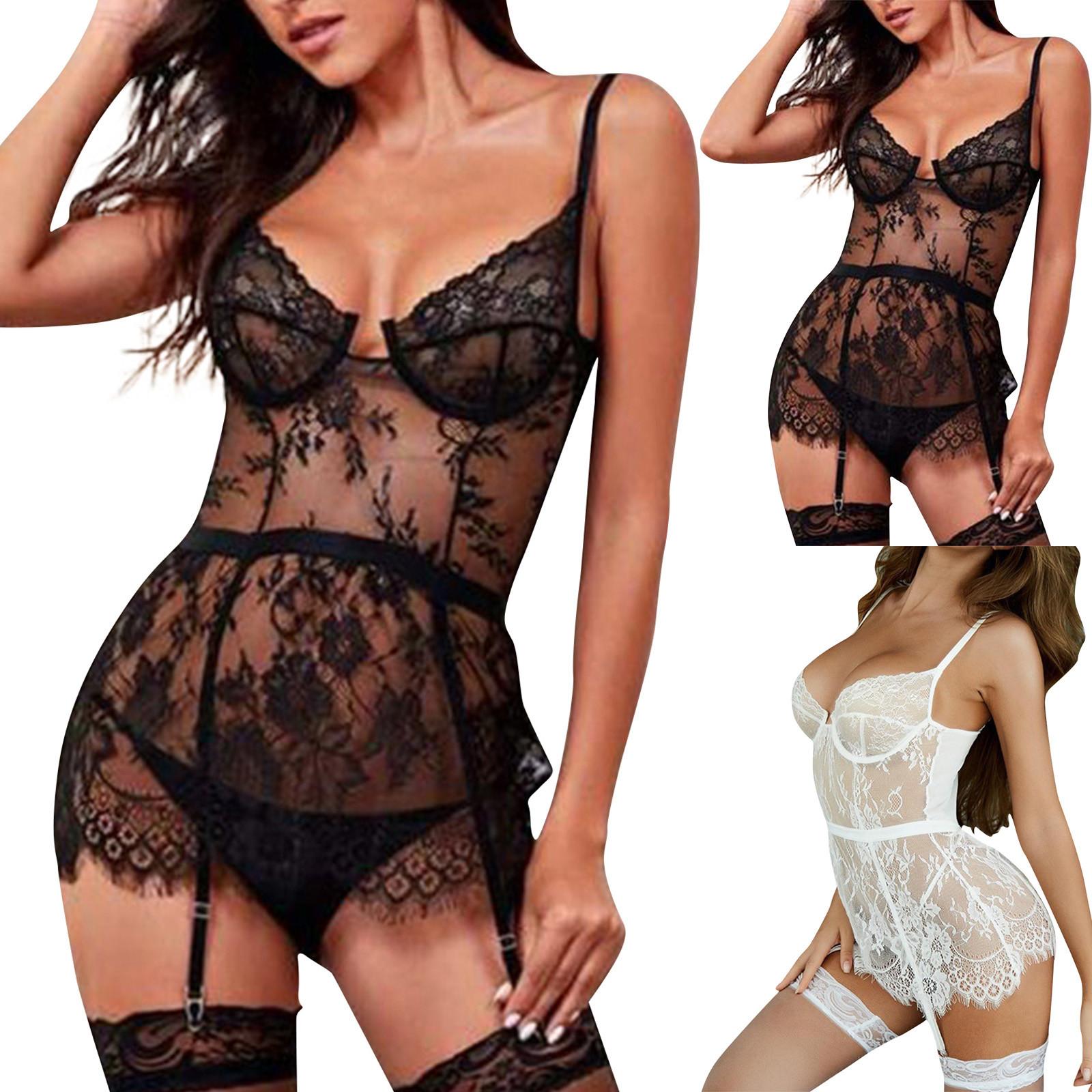 

Плиссированное сексуальное женское белье, европейская и американская большая юбка на подтяжках, кружевная сексуальная пижама