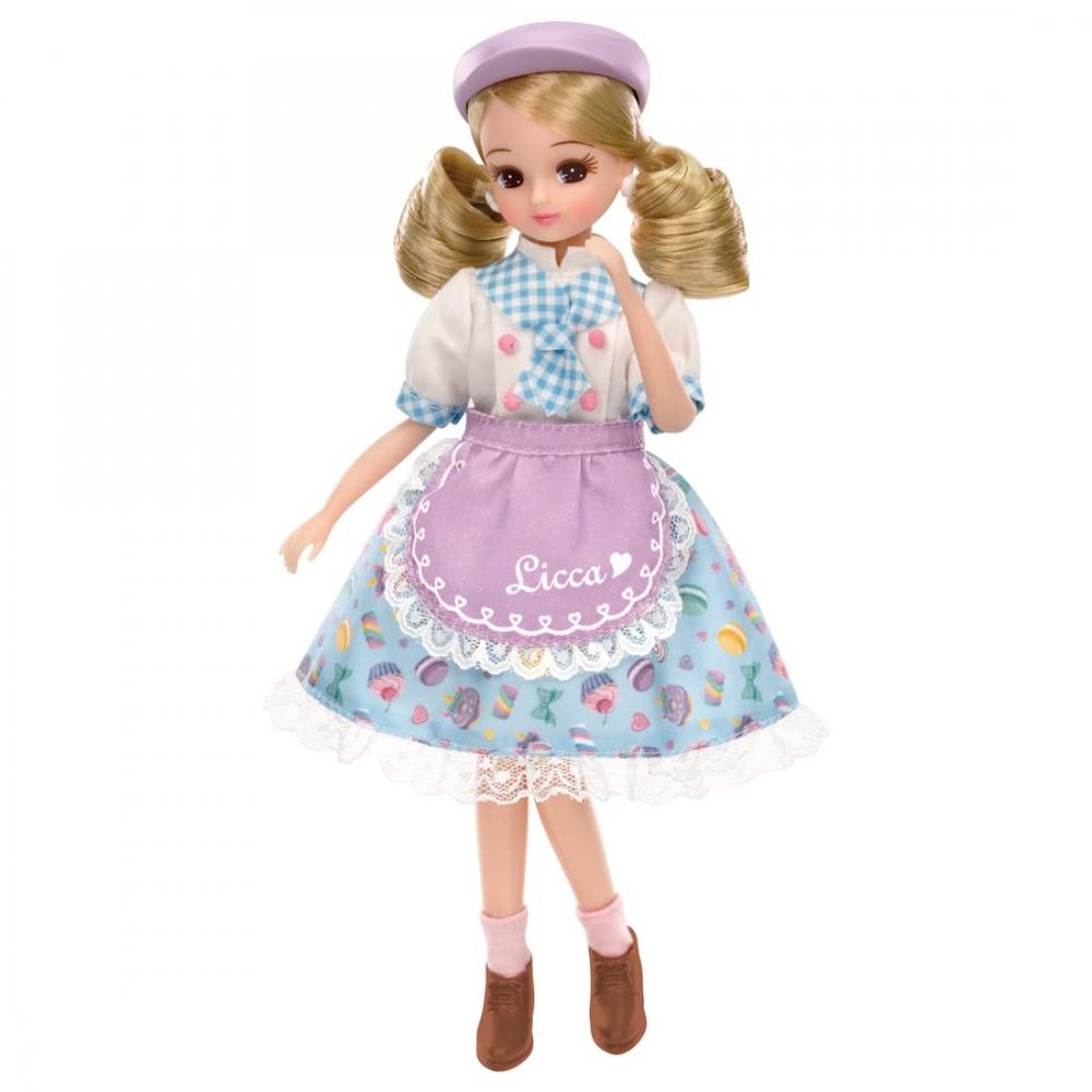 TAKARA TOMY Păpușa Licca-chan LD-13 Rochie de Patiser Visător Jucărie de Joc de Rochii pentru Copii Peste 3 Ani