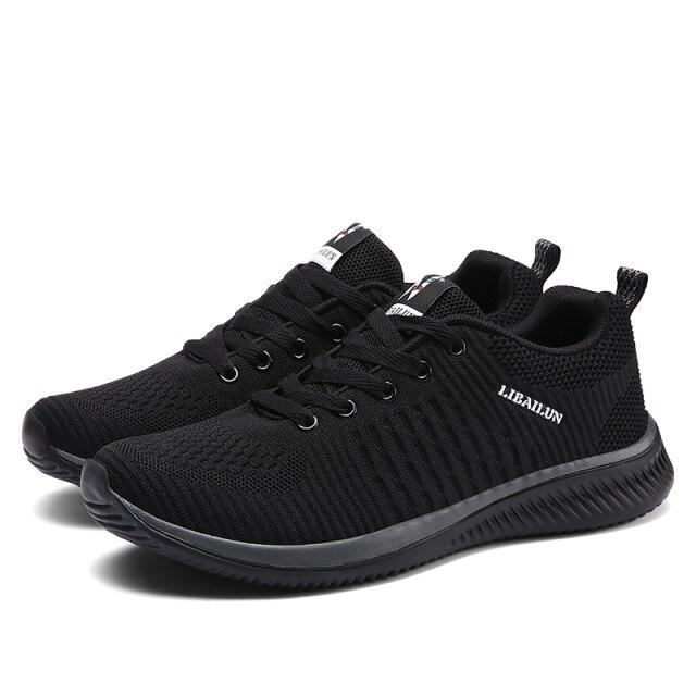 

Кросівки Tehezao для пар, дихаючі, великого розміру, Легкі кросівки для бігу з амортизацією, Фітнес, Вуличне повсякденне взуття для чоловіків і жінок 47