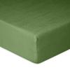 Prześcieradło frotte z gumką 110/120x190/200 premium oliwkowe