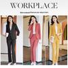 Women's Professional Blazer & Pants Suit Set