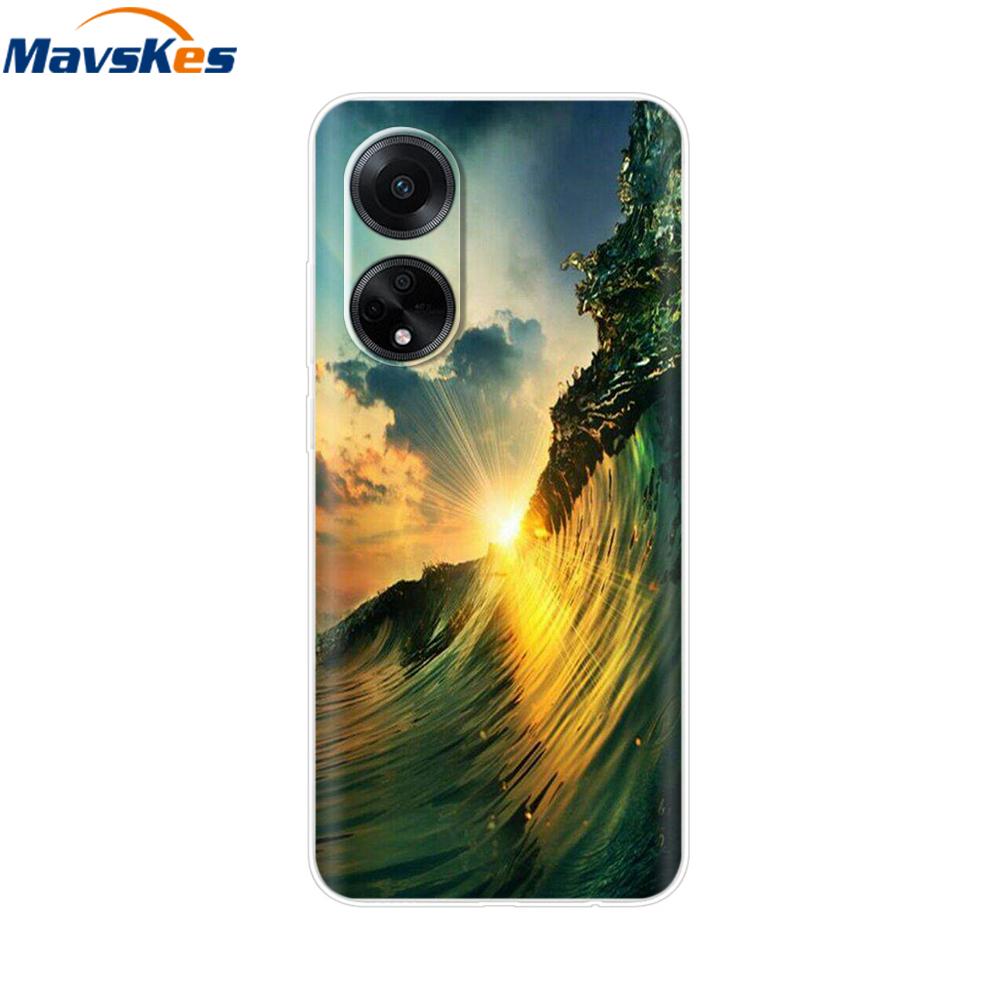 Phone Case For OPPO A98 5G Case CPH2529 Bumper Cute Cartoon Soft Silicone Back Cover for Oppo A98 5G A 98 OPPOa98 Fundas Coque