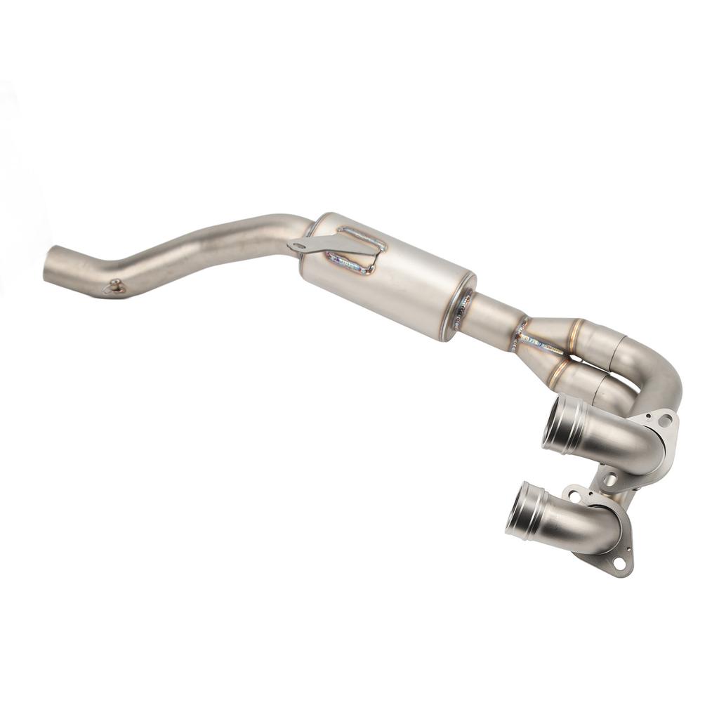 Motorcycle Exhaust Front Pipe 51mm Stainless Steel Replacement for Aprilia RS660 2020 To 2023