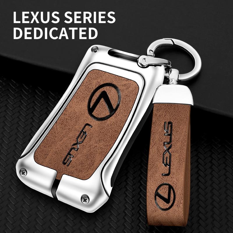 For Lexus Car Key Case Cover Shell Bag Compatible with NX ES UX RC LX GX IS RX LS - Keychain Accessories 200 250h 350h 450h 260h AEL1