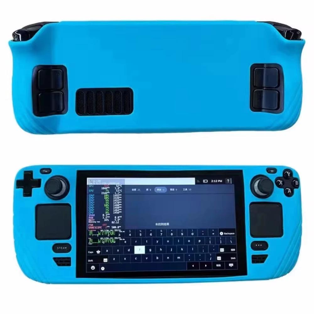 Silicone Protective Case for Steam Deck Game Console Full Package Anti-slip Protective Cover Accessories