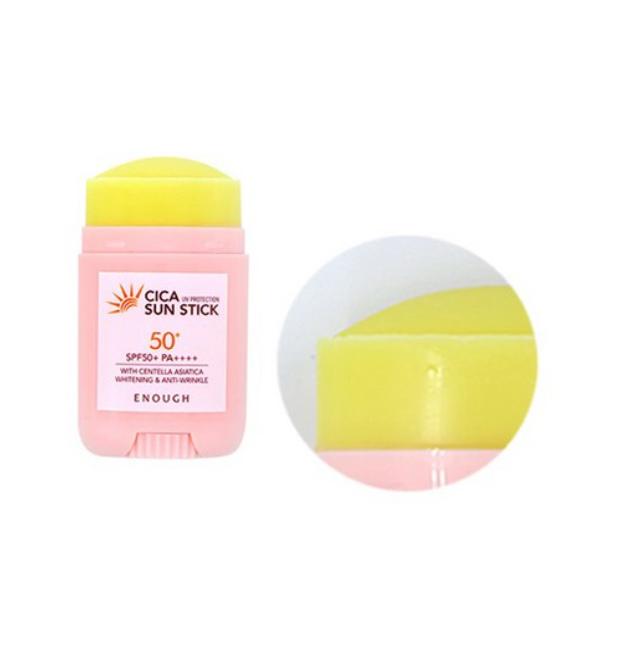 ENOUGH Cica Soothing Sun Stick SPF50+ PA++++ 20g | No White Cast, Calming Care