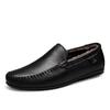 2025 Plus Size 46 47 Cow Genuine Leather Loafers Men Casual Shoes Designer Man Moccasins Mens Driving Shoes Slip On Flats Loafer