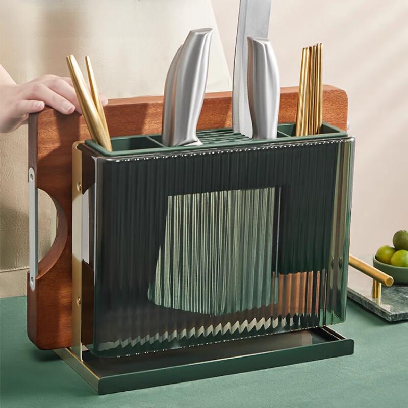 

Cloud Frost Light Luxury Kitchen Storage Rack