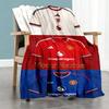 Manchester Personalized Text Blanket Throw Personalized Blanket Comfortable Great for Sofa Picnics Office Chair Living Room Four Seasons Multipurpose