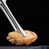 Stainless Steel Barbecue Tongs Kitchen Steaks Special Clip Household Extended Thickening Food Tongs Anti-scalding Barbecue Clip