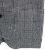 LANVIN 90s Old Check Pattern tailored jacket 46-54 Navy Ancon Men's Used
