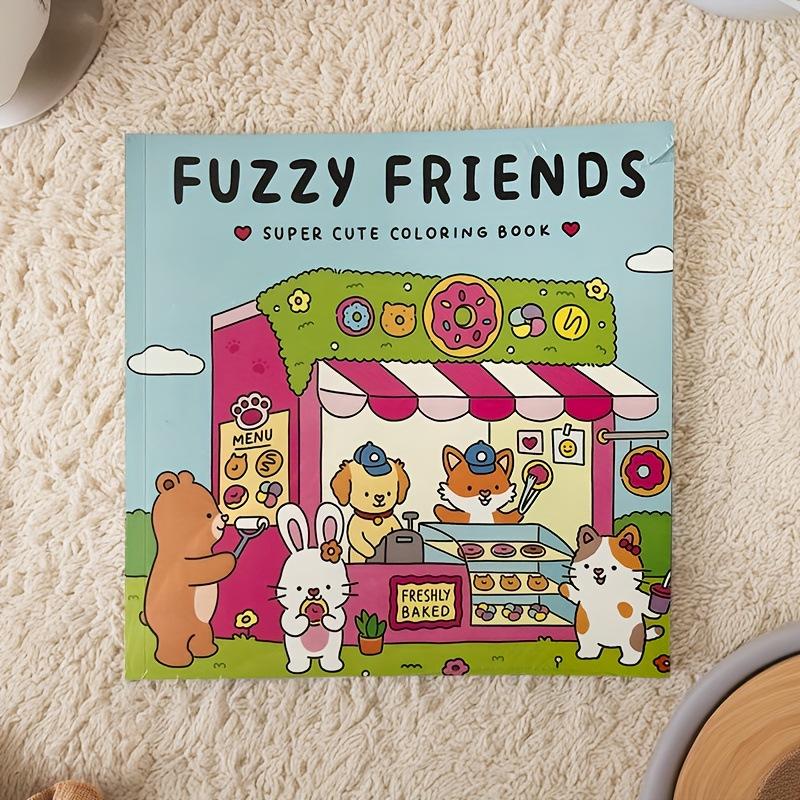 Adult and Youth Coloring Book: Cozy and Cute Scenes
