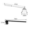 Lemfema Candle Snuffer, Stainless Steel Candle Fire Extinguisher, 2-Piece Set for Home Use