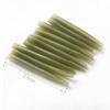 40Pcs Karpfen Angeln Zubehör Blei Clip Quick Change Swivel Schwanz Gummi Hülse