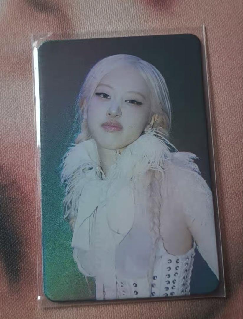 

[USED] Blackpink Shanghai Pop-Up Rosé Gacha Bonus Trading Card