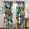 3D Bohemian Style Mandala Curtains 2 Panel Luxury Living Room Bedroom Den Kitchen Home Decor Curtains