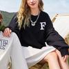 Fila Sweatshirts Men's Jet Black Crew Neck Moderate Regular F11M219208F-BK