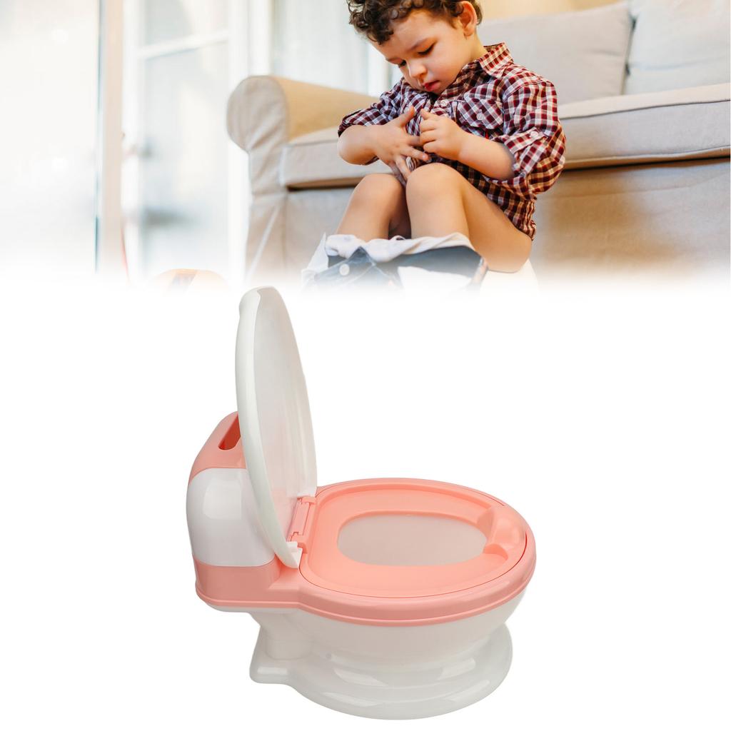 Baby Töpfchentrainings-Toilette Kleinkind Trainings Töpfchen Stuhl Abnehmbar Multifunktionale Toilette mit Reinigungsbürste