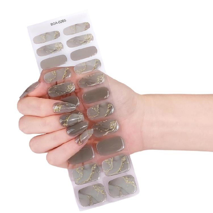 Breathable Nail Stickers Wraps With Seamlessly Fit Not Needed Heat Tool  For Home Salon Experience All Day Wear