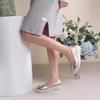 Fashion Women's Wedge Heel Pumps Fashion Platform Muffin Shoes PU Leather Casual Shoes for Women Non-slip Slip on Loafers Zapatos Mujer