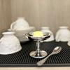 Fashion Snacks Storage Cup Stainless Steel Dessert Plate Ice Cream Cup  Dessert Serving Dish