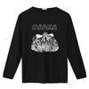 MAGMA T-shirt Prog Rock Stampa Artistica Unica Atmosfere Retrò Comodo Misto Cotone lavato vintage Elasticizzato Alla Moda Casual Morbido