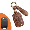 Leather Key Protective Cover Is Suitable for Wuling Baojun Folding Hongguang Special Car Key Bag.