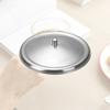 Stainless Steel Dustproof Lid Recyclable Coffee Mug Cover Replacement Accessories for Office Gym Use