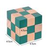 Wooden Dragons Wagging Tail Cubic Puzzles Kongming Lock Brain Teaser Kids Toy