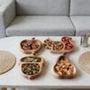 Wooden Nut Snack Bowl Wooden Snack Plate Wooden Snack Tray Serving Dish for Cheese Squirrel Shape Nut Bowl for Sausages