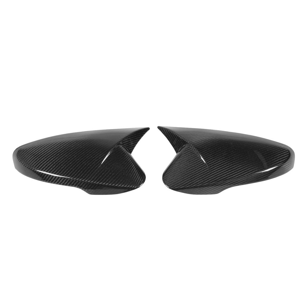 2PCS Side Rearview Mirror Cover Carbon Fiber Strong Protection Scratch Resistant for Veloster 2012