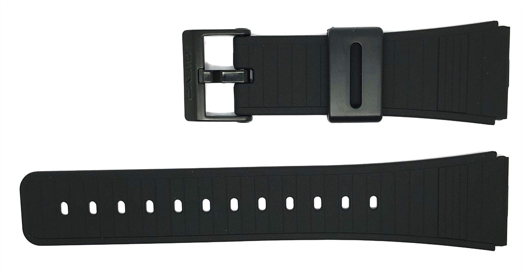 

Casio Watch Strap Band Resin Black 22mm DBC-62-