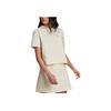 Adidas Originals Trefoil Classic Three-Stripe Pocket Crew Neck T-Shirt Women Tops Off-White HL9306