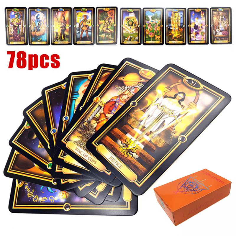 

Dagu 78pcs Новый 60mm '103mm Таро палубе карты Руководство Судьба Игры Игры Карты Набор