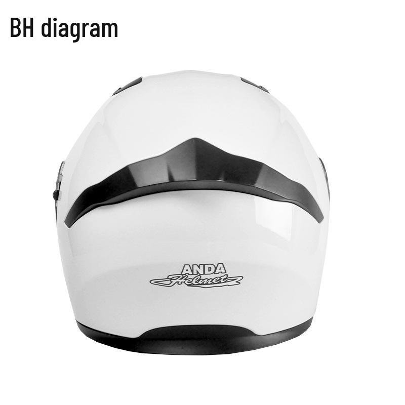 DOT Certified Flip-up Motorcycle Helmet for Men & Women - All-Season Full Face Helmet