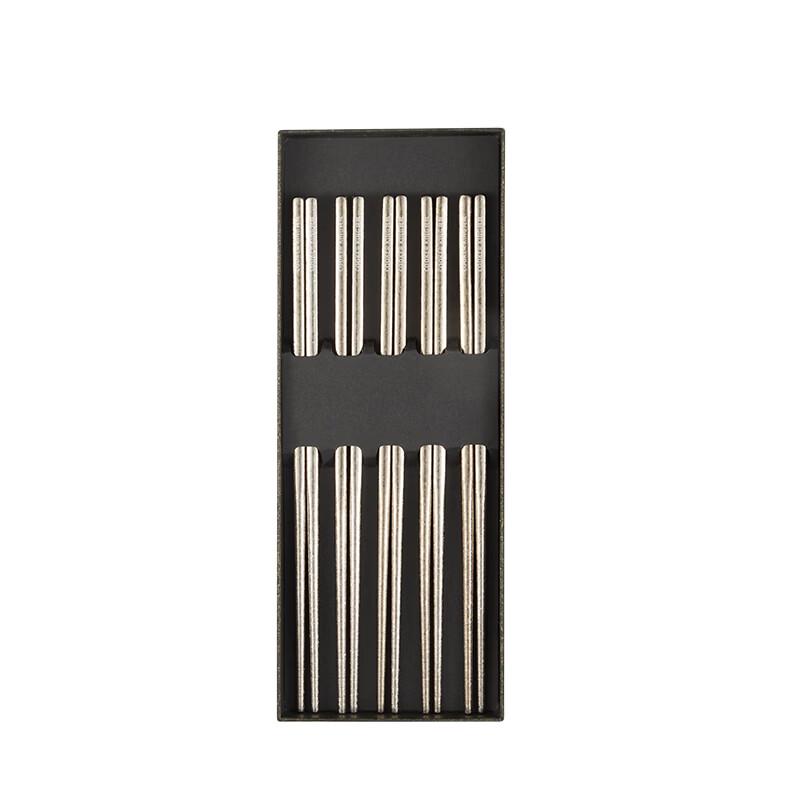 Chuda Huang Titanium Crystal Chopsticks (5-Pair Set)