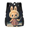 Backpack Student Full Print Schoolbag Cartoon Animation Large Capacity Wear-Resistant Backpack
