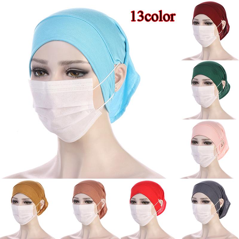 Buy Popular Forehead Hat Pullover Hat Ethnic Hat Bottoming Hat Turban ...