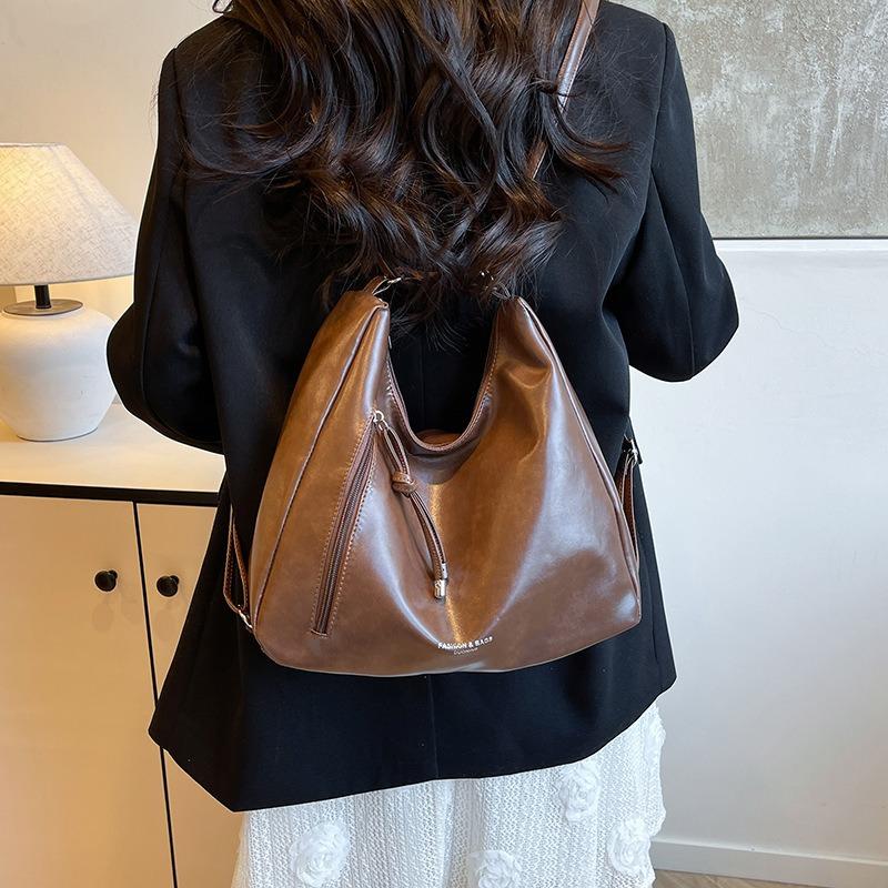 Wholesale multi-purpose fashion shoulder bag women's large-capacity retro portable messenger bag versatile student casual backpack