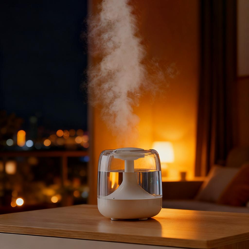 Large Spray Mute Aromatherapy Humidifier D Indoor Portable Small Night Light Bedroom Air Humidifier