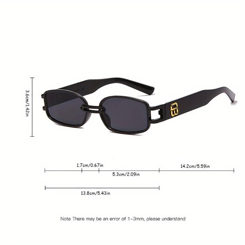 3pcs Cool Trendy Sunglasses Personalized Small Frame Sunglasses for Men and Women Bouncing Karaoke Cool Glasses