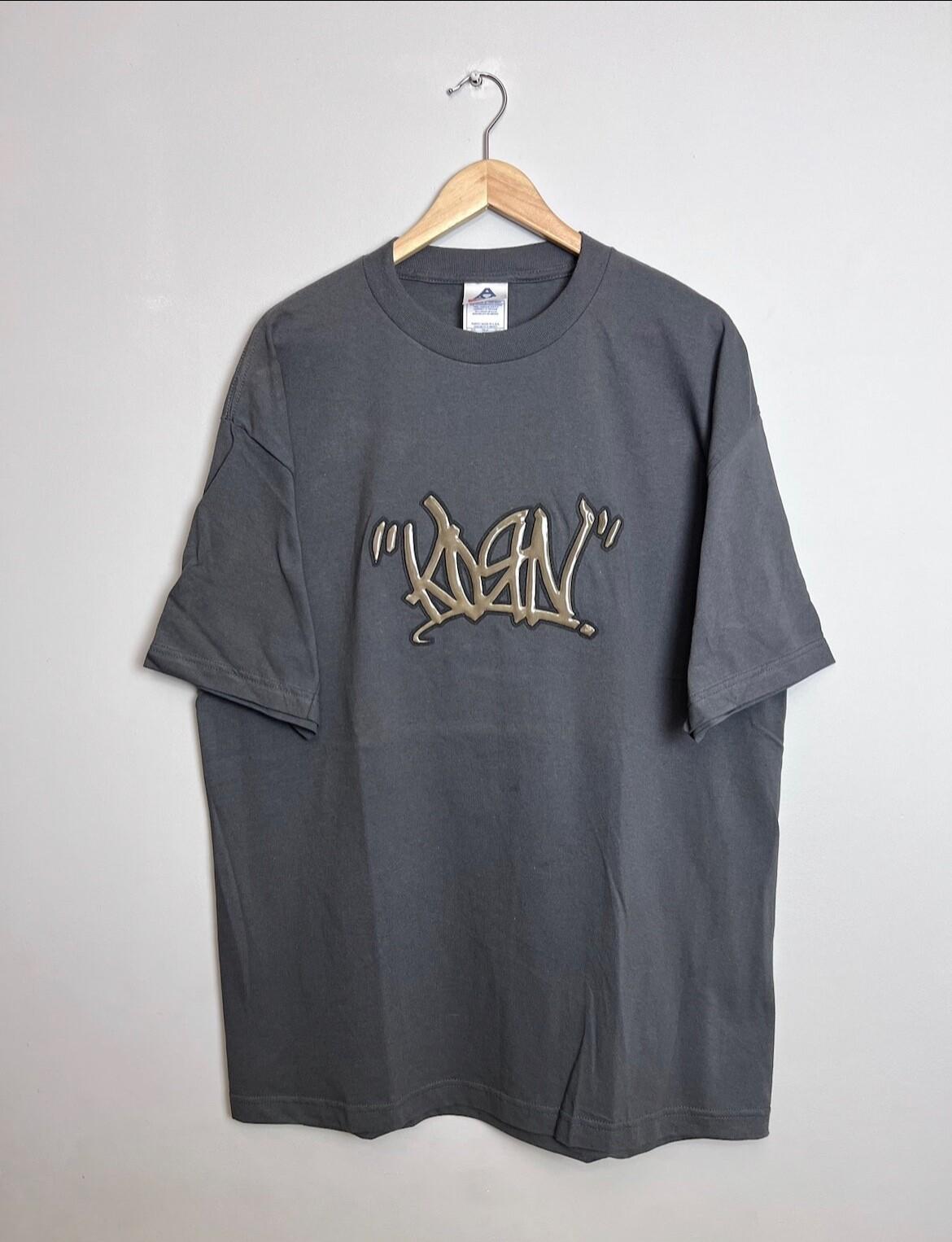 90s Korn Vintage Nu Metal Rock Band Tshirt Rare Grail XL Grey Unisex T-Shirt XXL