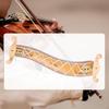 Geige Schulterstütze Musikinstrument Zubehör Holz Drehbar Gummi Füße Stütze