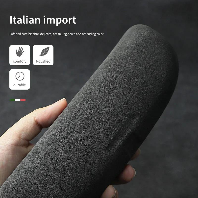 Applicable for Mercedes-Benz AMG A/B/C/E/GLC/GLA/GLB/GLE Premium suede case for car glasses Sol glasses storage support