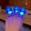 LED Light Up Lightstick Ring for Concerts and Parties Colorful Flashing Modes Light Stick Finger Ring Party Decoration