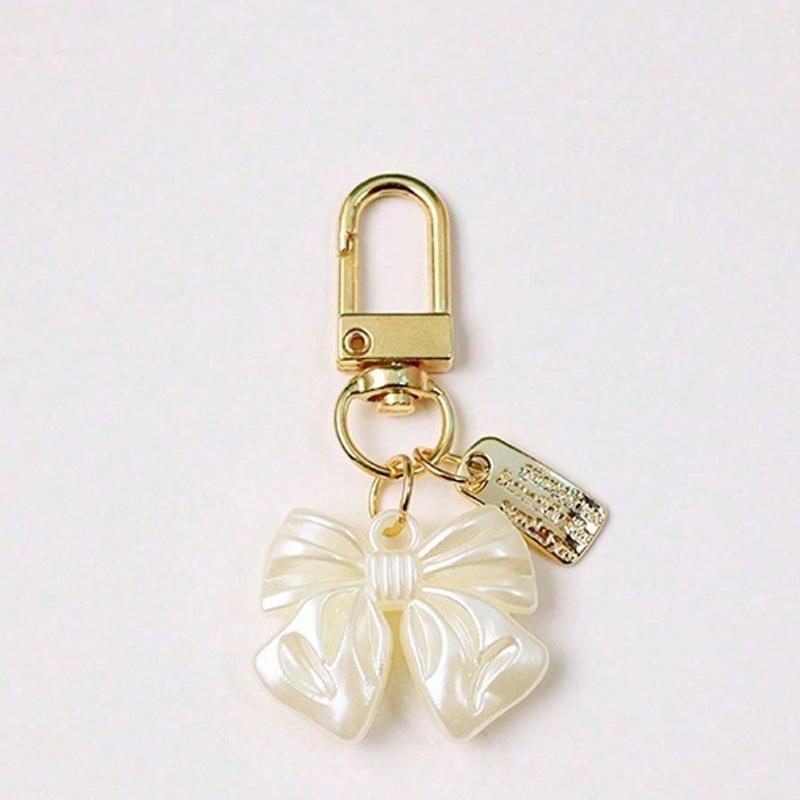 

Модная металлическая бирка с буквой, текстура искусственного жемчуга, подвесное украшение, аксессуары для сумки, подарки для подружек невесты, летние банты