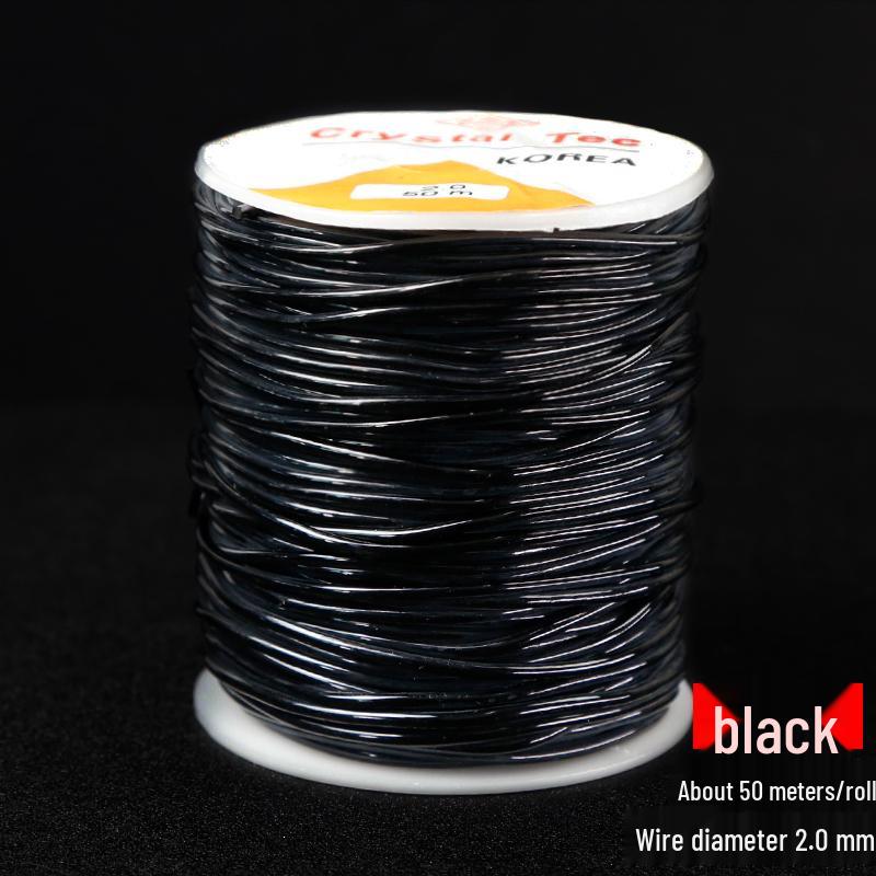 Transparent Elastic Cord for Beading and Jewelry - Wear-resistant, DIY Wenwan, Buddhist Bracelets