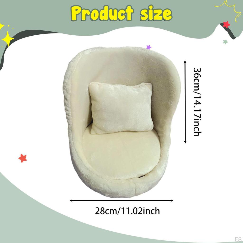 Mini Posing Sofa Photography Fine Workmanship Decor Accessories Cute Infant Photo Chair
